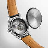 Longines Heritage Avigation Twenty Four Hours 47.5mm Black Dial Automatic Gents Watch L2.751.4.53.4