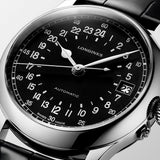 Longines Heritage Avigation Twenty Four Hours 47.5mm Black Dial Automatic Gents Watch L2.751.4.53.4