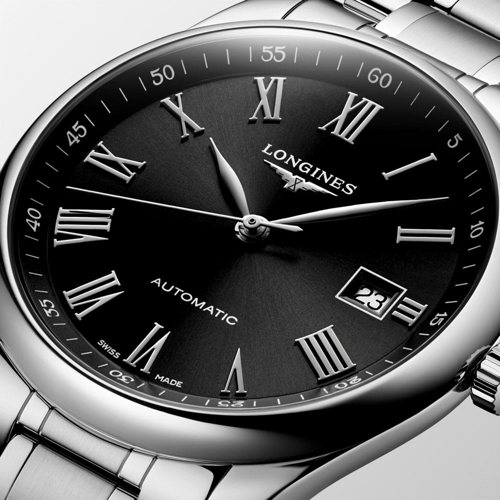 Longines Master Collection 40mm Black Dial Automatic Gents Watch L2.793.4.59.6