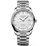 Longines Master Collection 40mm Silver Diamond Dot Dial Automatic Gents Watch L2.793.4.77.6