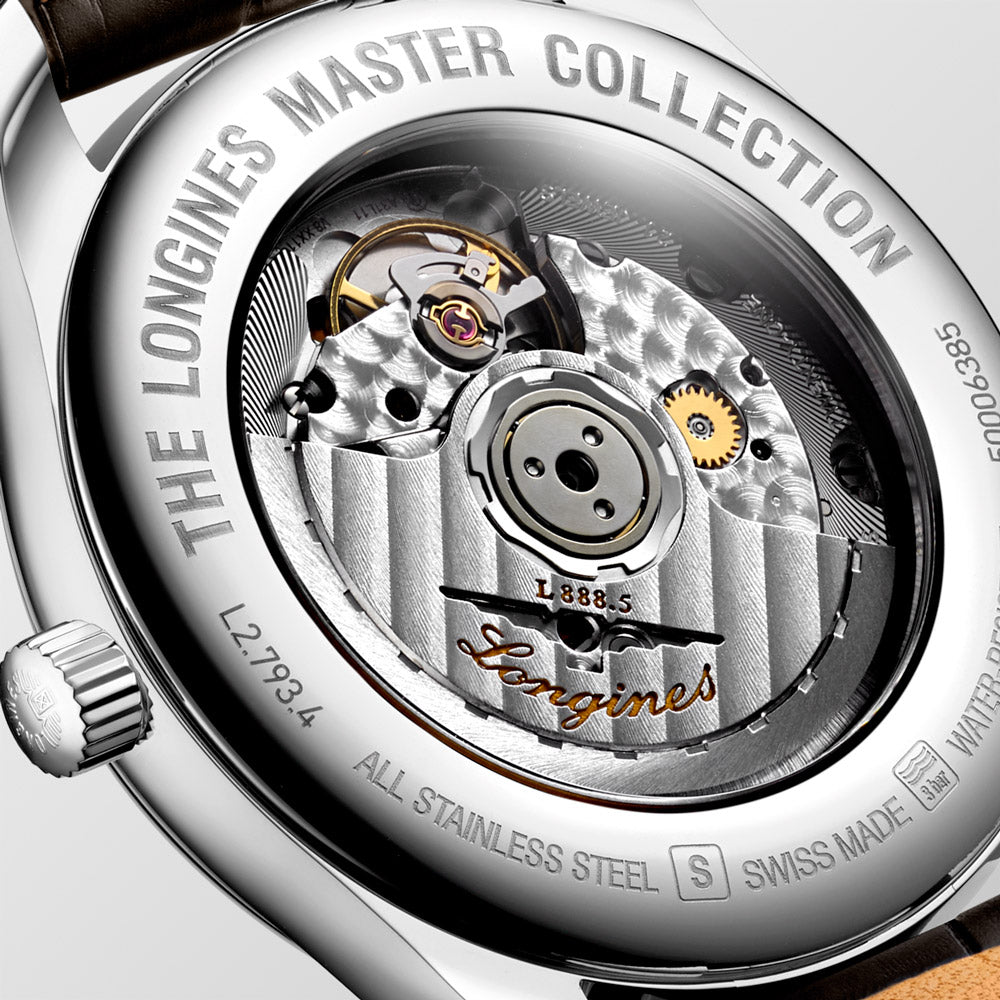 Longines Master Collection 40mm Silver Dial Automatic Gents Watch L2.793.4.78.3