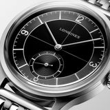 Longines Heritage Classic Sector Dial 38.5mm Automatic Watch L2.828.4.53.6