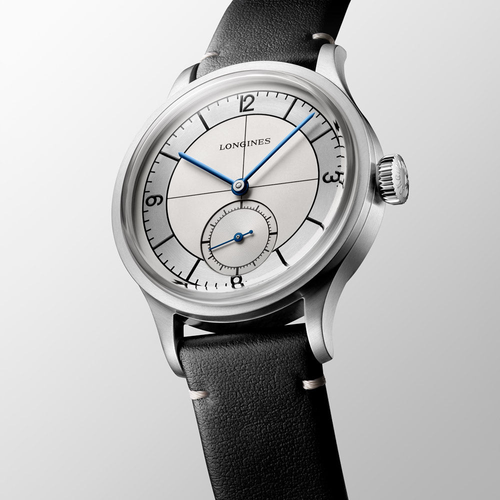 Longines Heritage Classic 38.5mm Silver Dial Automatic Gents Watch L2.828.4.73.0