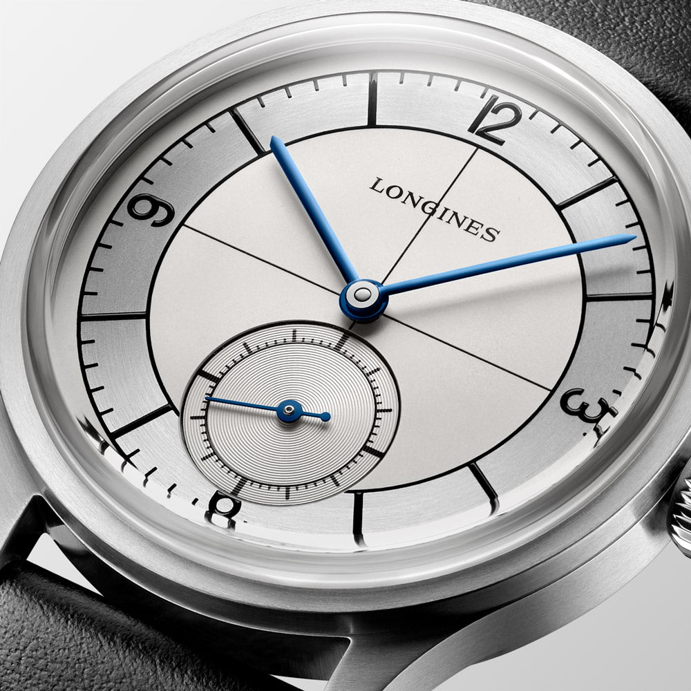 Longines Heritage Classic 38.5mm Silver Dial Automatic Gents Watch L2.828.4.73.0