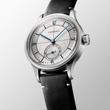 Longines Heritage Classic 38.5mm Silver Dial Automatic Gents Watch L2.828.4.73.0