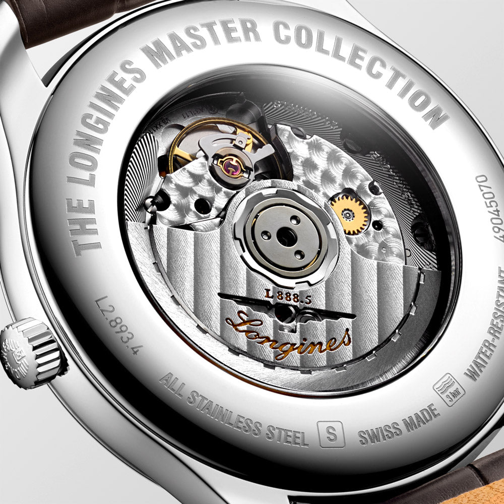 Longines Master Collection 42mm Silver Dial Automatic Gents Watch L2.893.4.78.3