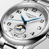 Longines Master Collection 40mm Silver Dial Automatic Moonphase Gents Watch L2.909.4.78.6