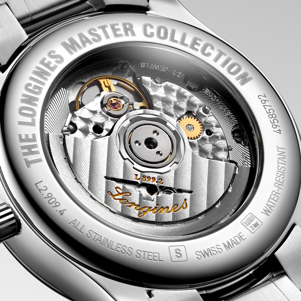 Longines Master Collection 40mm Silver Dial Automatic Moonphase Gents Watch L2.909.4.78.6