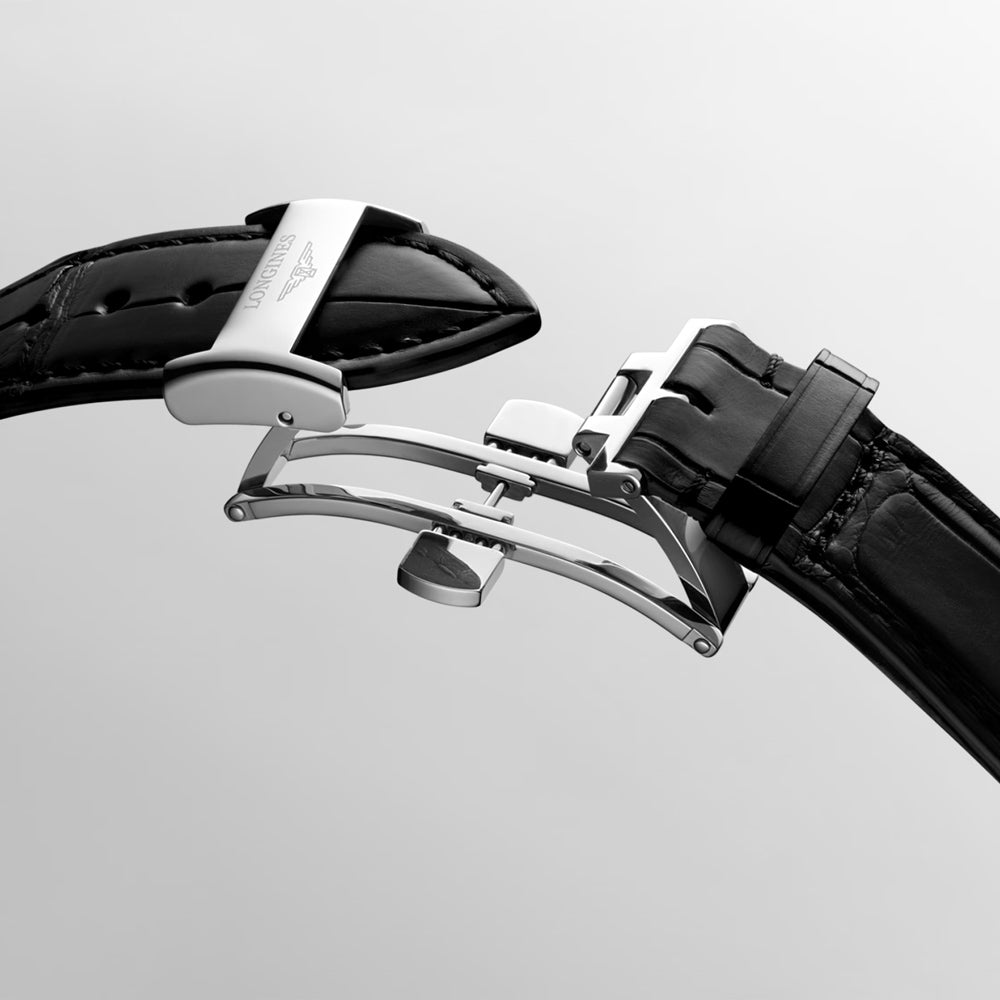 Longines Master Collection Year of The Horse 42mm Red Dial Automatic Moonphase Watch L2.919.4.09.2