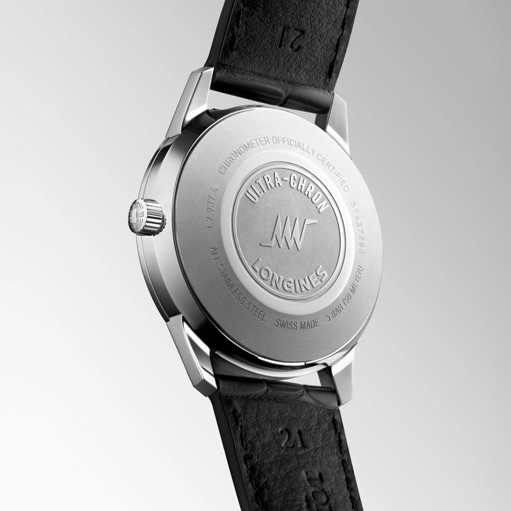 Longines Ultra-Chron Classic 40mm Silver Dial Automatic Gents Watch L2.937.4.72.2