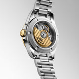 Longines Conquest 30mm Silver Dial Steel and 18ct Yellow Gold Automatic Ladies Watch L3.320.5.70.6