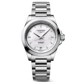 Longines Conquest 34mm MOP Diamond Dot Dial Automatic Ladies Watch L3.430.4.87.6