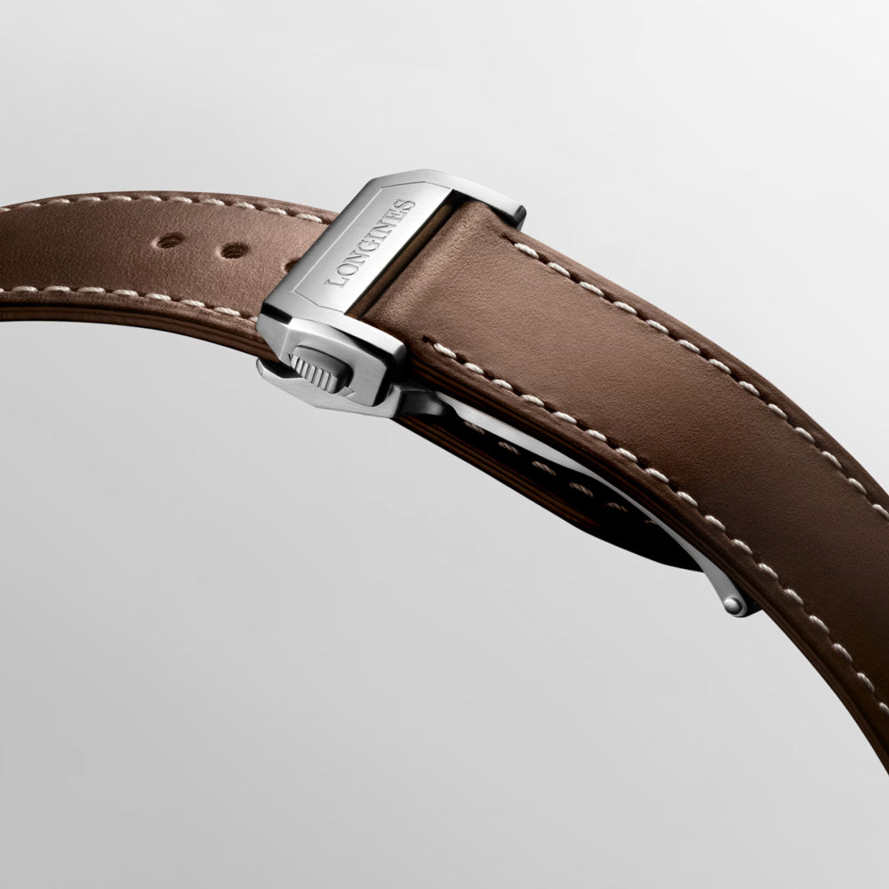 Longines Spirit Pilot Flyback 39.5mm Black Dial Manual Wound Chronograph Gents Watch L3.721.4.53.2