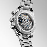 Longines Spirit Pilot Flyback 39.5mm Black Dial Manual Wound Chronograph Gents Watch L3.721.4.53.6