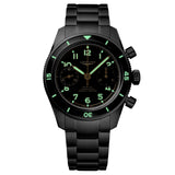 Longines Spirit Pilot Flyback 39.5mm Black Dial Manual Wound Chronograph Gents Watch L3.721.4.53.6
