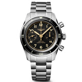 Longines Spirit Pilot Flyback 39.5mm Black Dial Manual Wound Chronograph Gents Watch L3.721.4.53.6