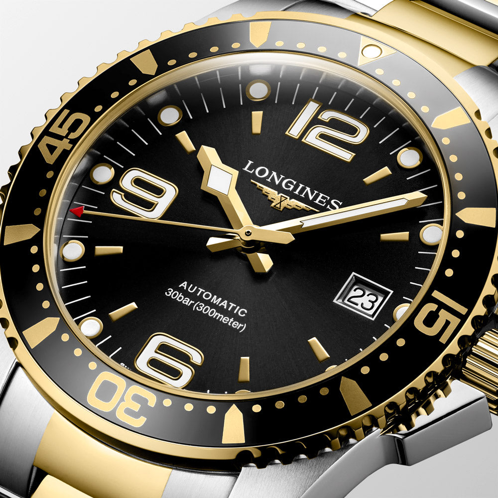 Longines HydroConquest 41mm Black Dial Automatic Gents Watch L3.742.3.56.7