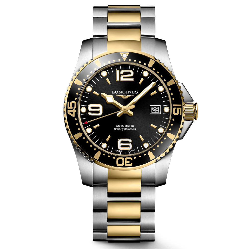Longines HydroConquest 41mm Black Dial Automatic Gents Watch L3.742.3.56.7