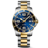 Longines HydroConquest 41mm Blue Dial Yellow PVD Steel Automatic Gents Watch L3.742.3.96.7
