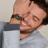 Longines Legend Diver 42mm Green Dial Bronze & Titanium Automatic Gents Watch L3.774.1.50.2