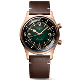 Longines Legend Diver 42mm Green Dial Bronze & Titanium Automatic Gents Watch L3.774.1.50.2