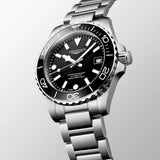 Longines HydroConquest 39mm Black Dial Automatic Gents Watch L3.779.4.56.6