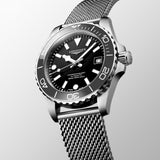 Longines HydroConquest 39mm Black Dial Automatic Gents Watch L3.779.4.70.6