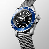 Longines HydroConquest 39mm Black Dial Automatic Gents Watch L3.779.4.90.6