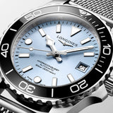 Longines HydroConquest 39mm Frosted Blue Dial Automatic Gents Watch L3.779.4.99.6