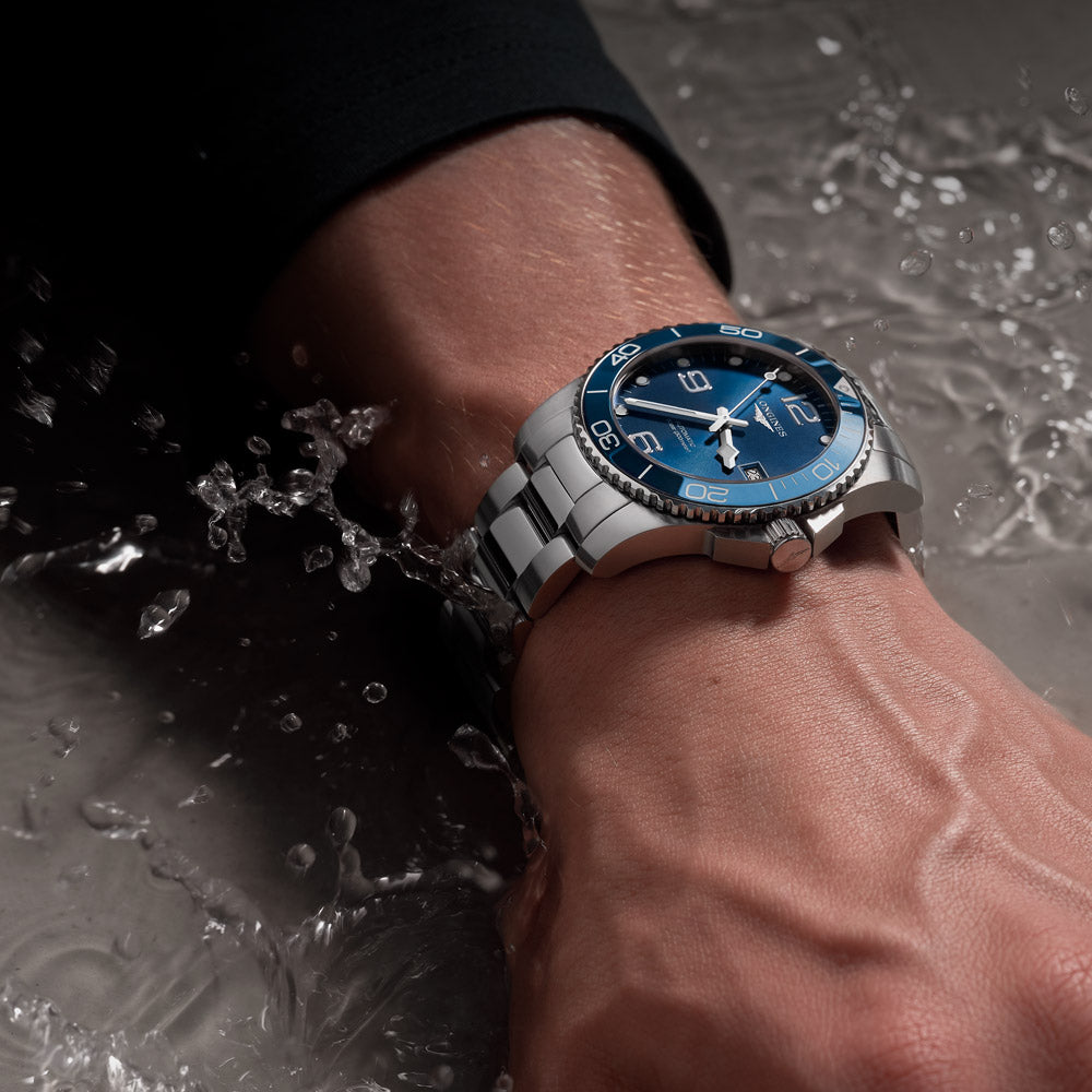 Longines HydroConquest 43mm Blue Dial Automatic Gents Watch L3.782.4.96.6