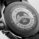 Longines HydroConquest 43mm Black Dial Ceramic Automatic Gents Watch L3.784.4.56.9