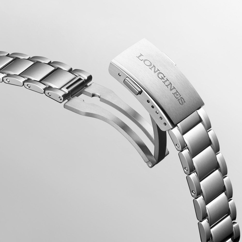 Longines Spirit Zulu Time GMT 39mm Black Dial Automatic Watch L3.802.4.50.6