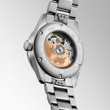 Longines Spirit Zulu Time 1925 GMT 39mm Black Dial Steel and 18ct Pink Gold Cap Automatic Watch L3.803.5.53.6