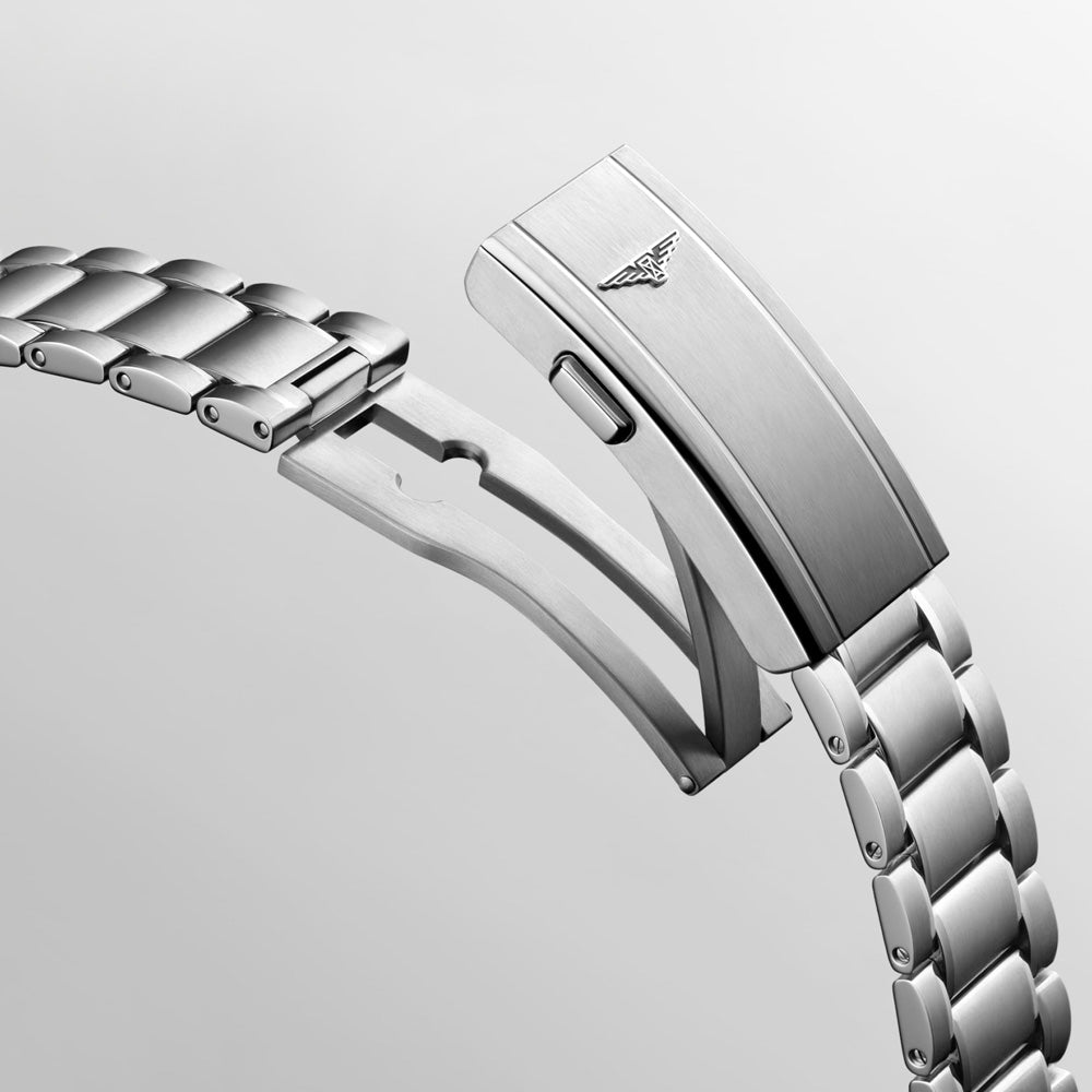 Longines Spirit Pilot 39mm Black Dial Automatic Watch L3.809.4.53.6