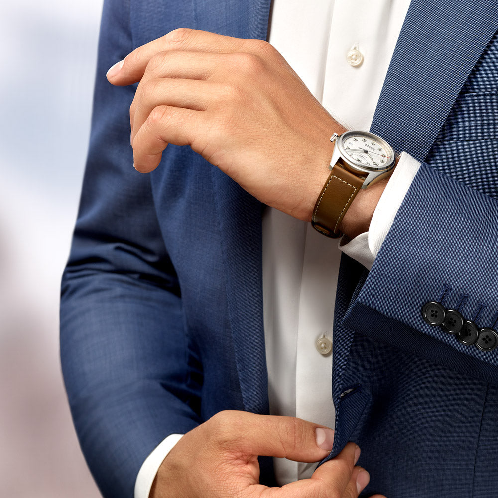 Longines Spirit 40mm Silver Dial Automatic Gents Watch L3.810.4.73.2