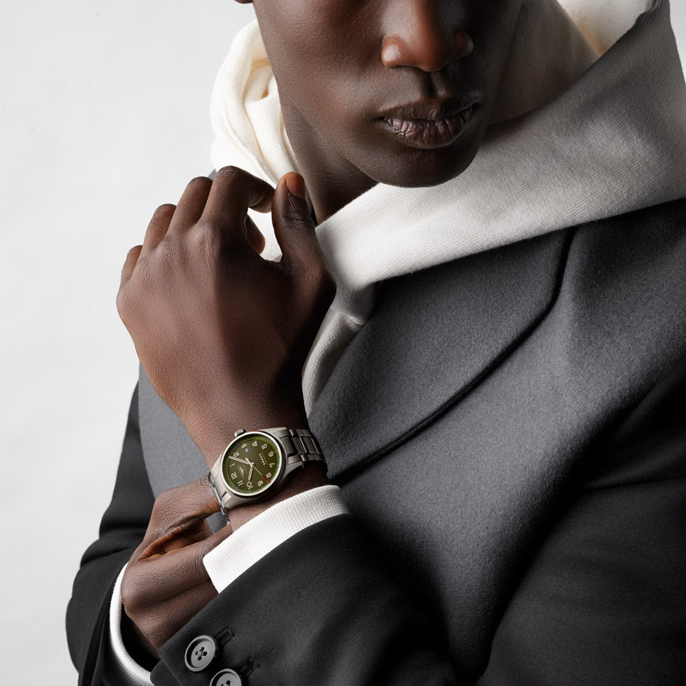 Longines Spirit 42mm Green Dial Automatic Gents Watch L3.811.4.03.6