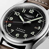 Longines Spirit 42mm Black Dial Automatic Gents Watch L3.811.4.53.0