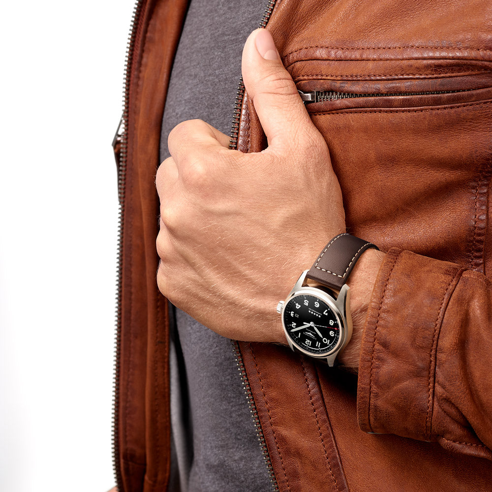 Longines Spirit 42mm Black Dial Automatic Gents Watch L3.811.4.53.0