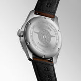 Longines Spirit Zulu Time GMT 42mm Black Dial Automatic Gents Watch L3.812.4.53.2