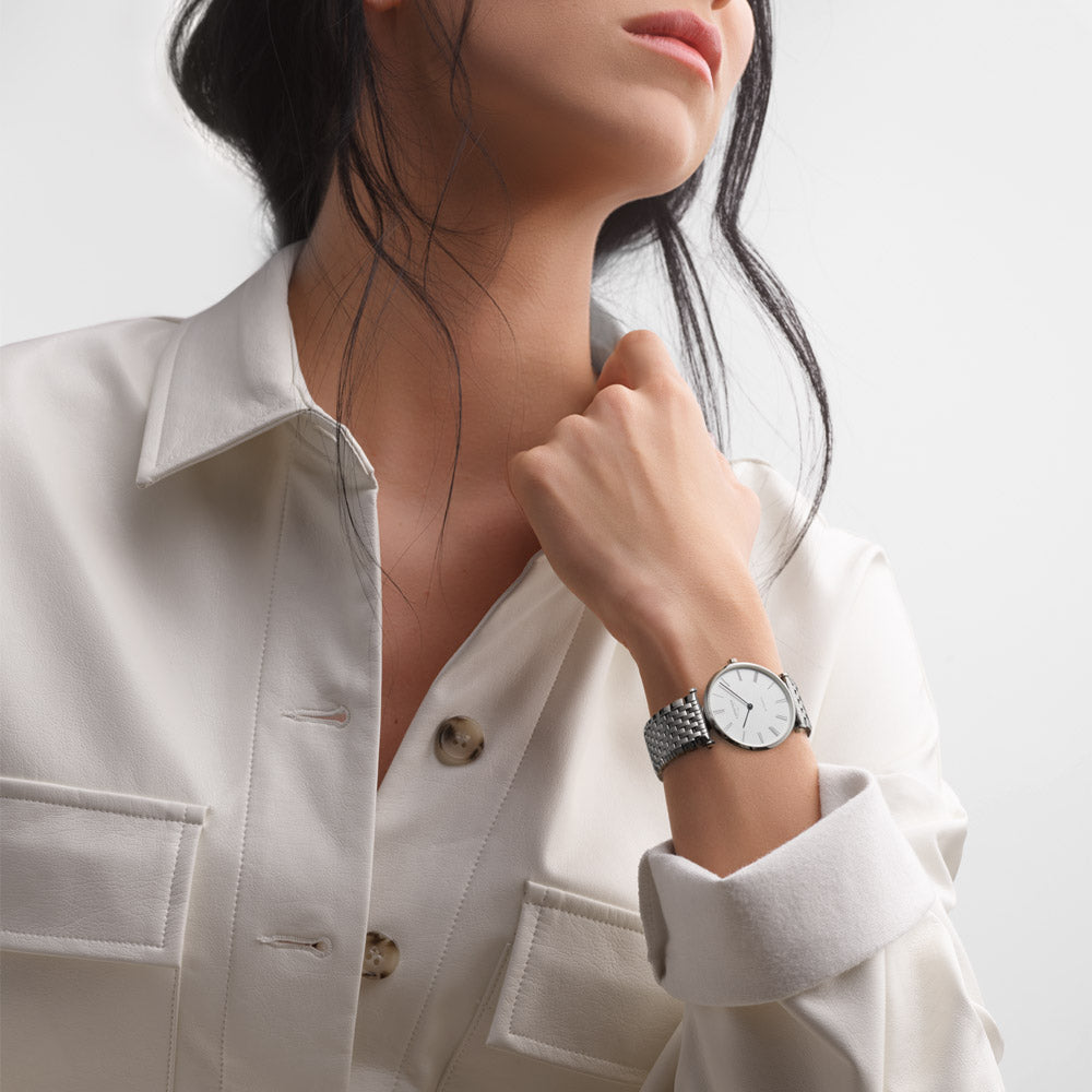 Longines La Grande Classique 36mm white Dial Automatic Ladies Watch L4.908.4.11.6