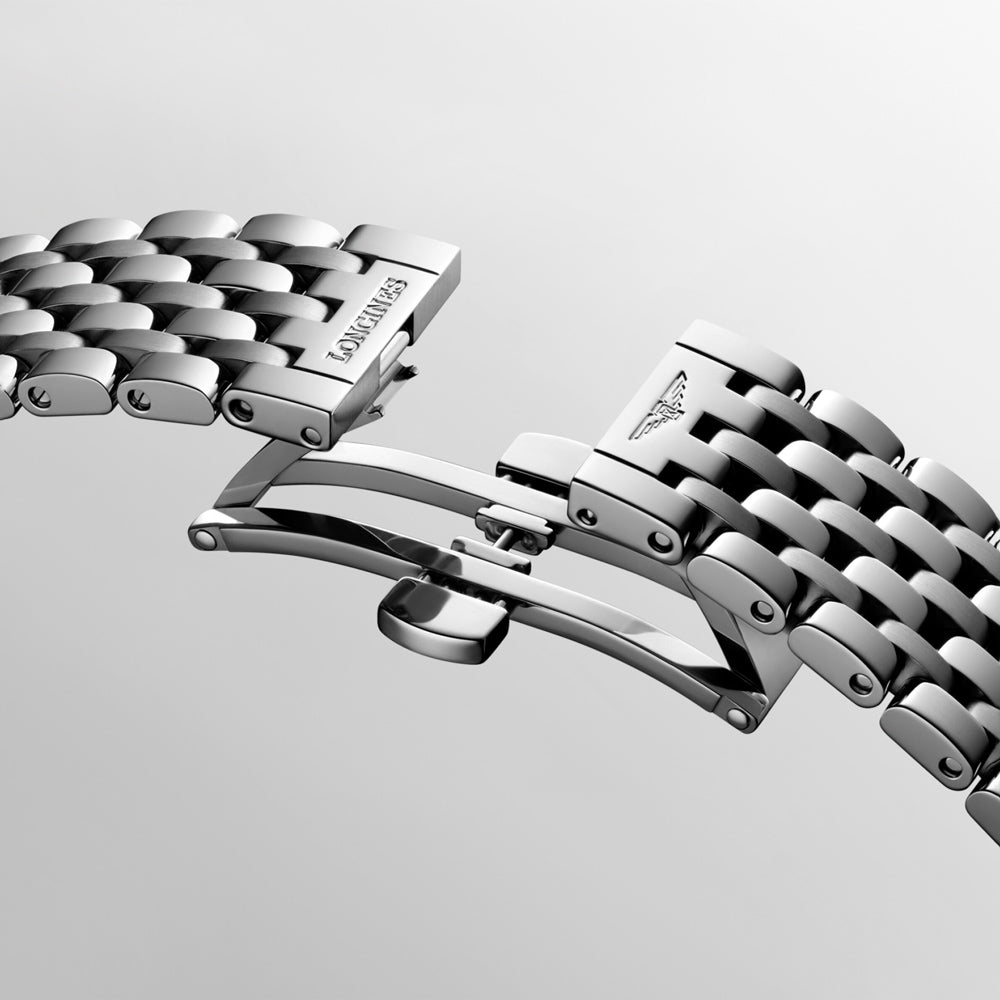 Longines Elegant Collection 39mm White Dial Automatic Watch L4.910.4.18.6