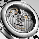 Longines Flagship 38.5mm White Dial Automatic Ladies Watch L4.974.4.12.6