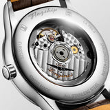 Longines Flagship 40mm Beige Dial Automatic Gents Watch L4.984.4.79.2