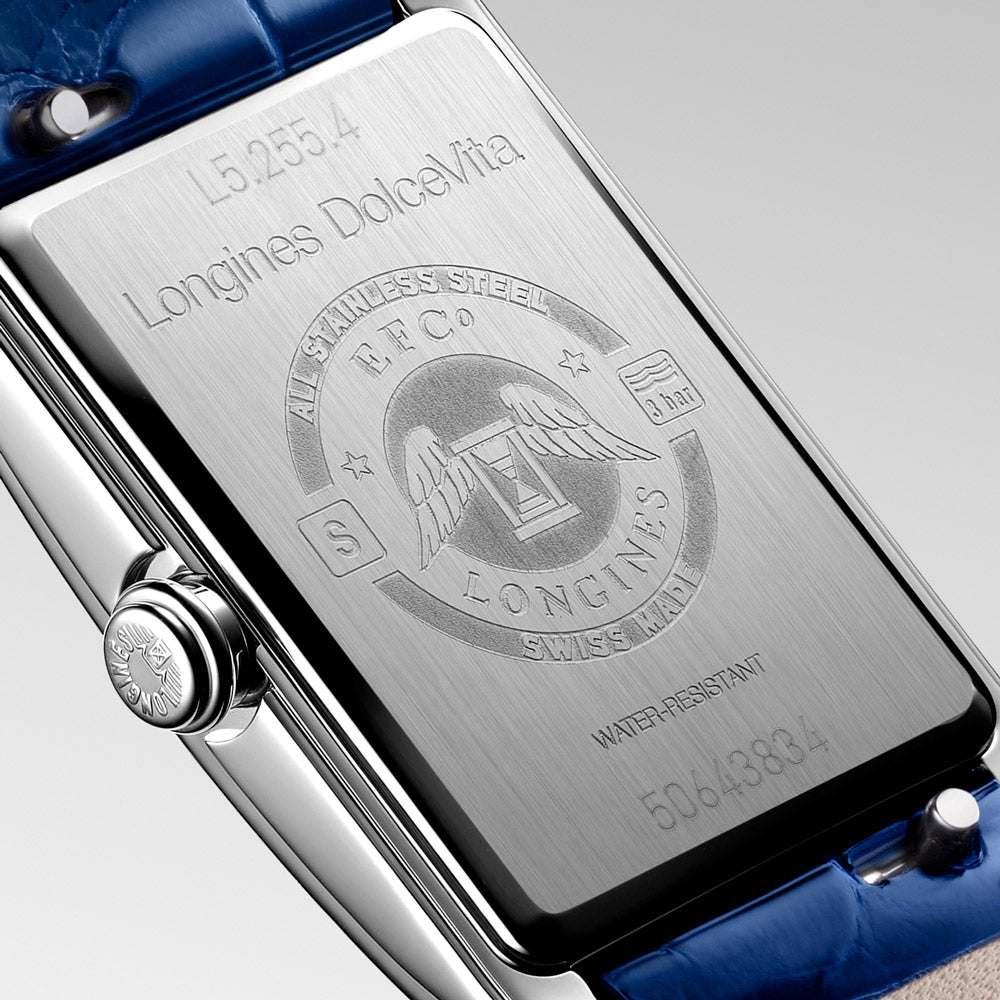 Longines DolceVita Silver Dial Ladies Quartz Watch L5.255.4.71.7