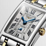 Longines DolceVita Silver Dial 18ct Gold & Steel Ladies Quartz Watch L5.255.5.70.7