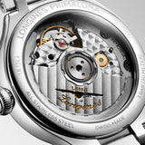 Longines PrimaLuna 34mm MOP Diamond Dot Dial Ladies Automatic Watch L8.124.4.87.6