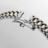 Longines PrimaLuna 34mm Silver Dial Moonphase 18ct gold and steel Ladies Automatic Watch L8.126.5.79.7