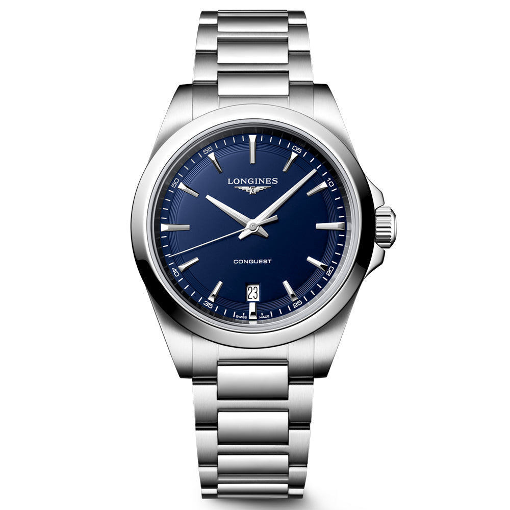 Longines Conquest 38mm Blue Dial Quartz Watch L3.750.4.92.6