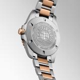 Longines HydroConquest 42mm Blue Dial Steel and Rose Gold PVD Gents Quartz Watch L37693987