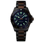 Longines HydroConquest 42mm Blue Dial Steel and Rose Gold PVD Gents Quartz Watch L37693987